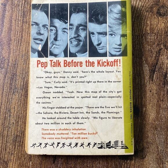 Oceans 11 By Johnson & Russell 1960, Cardinal Edition Paperback MPB 4 - Picture 2 of 5